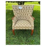 Upholstered Fan Back Side Chair