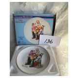 1984 Norman Rockwell Toymaker Plate