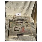 1997 Newspapers - Princess Di