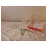 Juicer, Glass Basket, Pyrex Square Dish, Glass...
