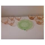 Pink & Green Depression