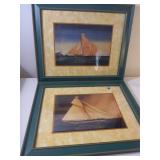 2 Framed Ship Pictures