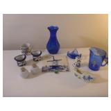 Shirley Temple Pitcher, Delft Holland Pieces