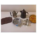 Quintuplet Dish, Tin Pitchers, Gingerbread...