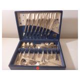 Nobility Plate Silverware Set for 8 with Chest