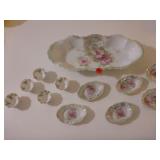 Germany Nut Set, Footed China Salts