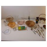 Vases, Baskets, Corn Holders, Creamer, S&P