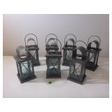 9 Decorative Tea Light Lanterns (only 7 pictured)