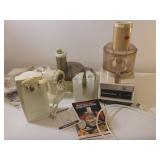 Electric Can Opener, Food Processor