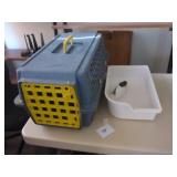 Pet Carrier, Litter Box with Scoop