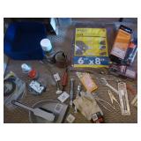 6ï¿½ x 8ï¿½ Tarp (unopened), Utility Saw, Hand Tools