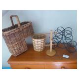 Step Basket, Mug Tree & Wine Bottle Holder