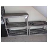 Plastic Shelving Unit