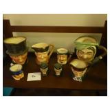 Collection of Toby Mugs (as is)
