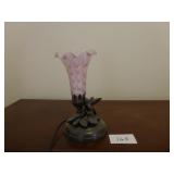 Lamp with Hummingbird