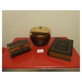 Keepsake Chest, Decorative Jar/Urn, Faux Book