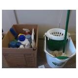 Mop Bucket, Cleaning Supplies