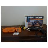 B&D Reversible Drill, Drill Bit Set, Lighted...