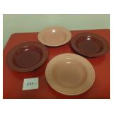 Fiesta 9ï¿½ Plate Bowls