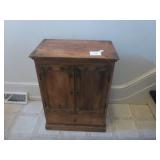 Cabinet with Metal Accents