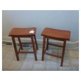 Pair of Stools/End Tables