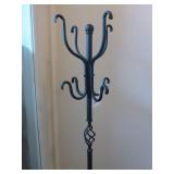 Wrought Iron Clothes Tree (needs tightened)