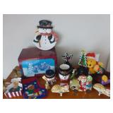 Christmas Decorations with Storage Tub