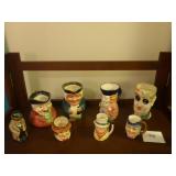 Collection of Toby Mugs (as is)