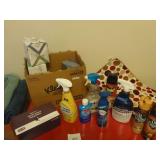 Tissues, Cleaning Products, Drying Mat