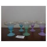 6 Martini Glasses