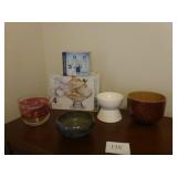 4 Dessert Dishes (in box), Shot Glasses,...