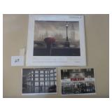 Liz Hess Overlooking the Thames Print, Notecards