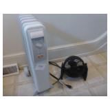 Lakewood Radiator Heater, Duracraft Fan