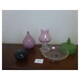 Glass Bowl, Candy Dish, Candleholder & Ceramic...