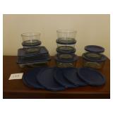 Pyrex Glass Containers, Plastic Lids