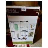 Double Rod Standing Closet (in box)