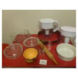 Brita Water Pitchers, Rolling Pin, Glass Baking...