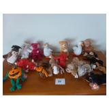 17 Ty Beanie Babies