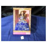 Barbie Portrait in Blue Doll