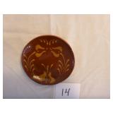 Ned Foltz Redware Pottery Small Decorated 50...