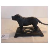 Bradley & Hubbard St. Bernard Cast Iron Dog Nut...