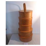 Stack of 5 Nesting Fryeï¿½s Shaker Boxes...