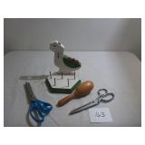 Pin Cushion/Spool Holder, Darner, Pinking...