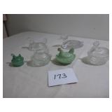 Miniature Chicken & Duck on Nest, Duck Paper...