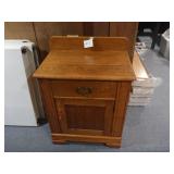Oak Wash Stand/Cabinet