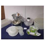 Tupperware, Jello Mold, Salad Rinse, Applesauce...