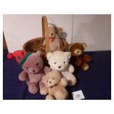 Teddy Bears & Basket