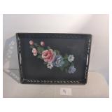 Handpainted Tin Tray