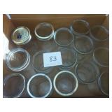 12 Wide Mouth Quart Canning Jars