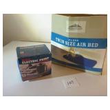 Twin Air Mattress & Electric Pump